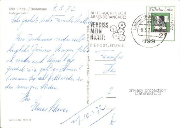 Motorschiffe Konstanz Lindau Bodensee Hafeneinfahrt – Bild 2