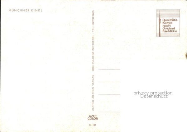 Muenchner Kindl München Bierfass Bierkrug Brezel – Bild 2