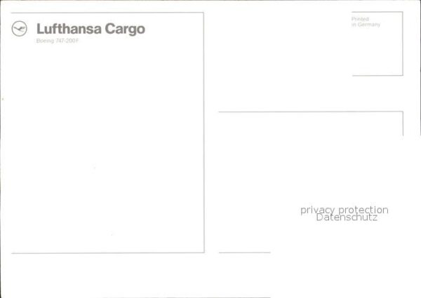 Lufthansa Cargo Boeing 747-200F – Bild 2