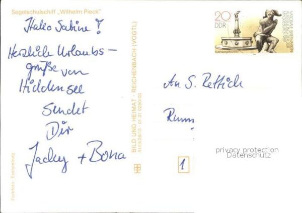Segelschiffe Segelschulschiff Wilhelm Pieck – Bild 2