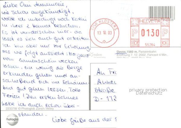 Zahnradbahn Parsennbahn Davos – Bild 2