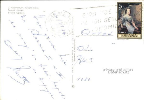Trachten Spanien Andalucia Parejita tipica Kinder – Bild 2