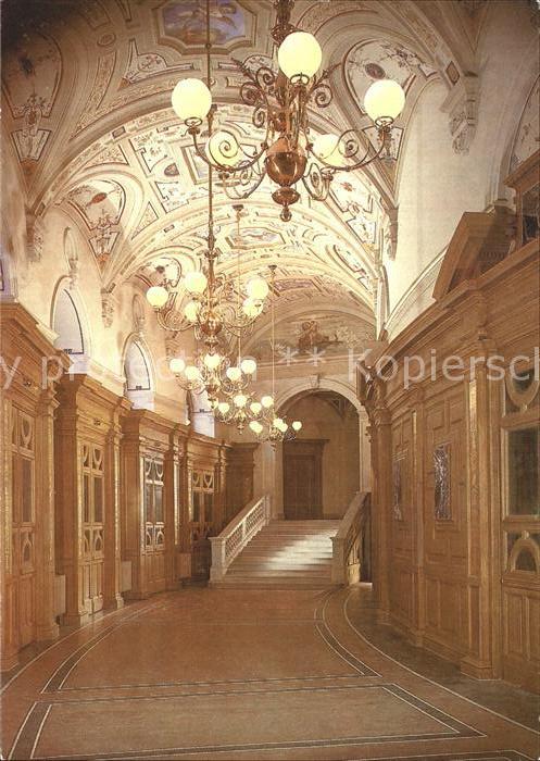 Opergebaeude Semperoper Dresden Unteres Rundfoyer