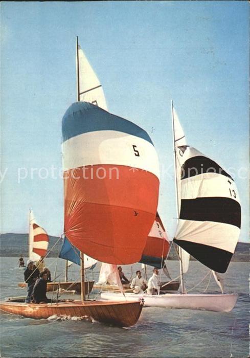 Segelboote Plattensee Balatonrol