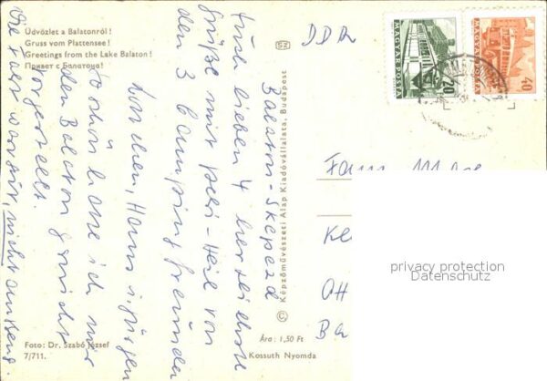 Segelboote Plattensee Balatonrol – Bild 2