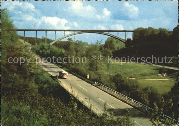 Bruecken Bridges Ponts Wuppertal Blombachtalbrücke