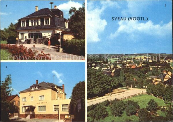 Syrau Vogtland Drachenhöhe Gaststätte Haus Vogtland