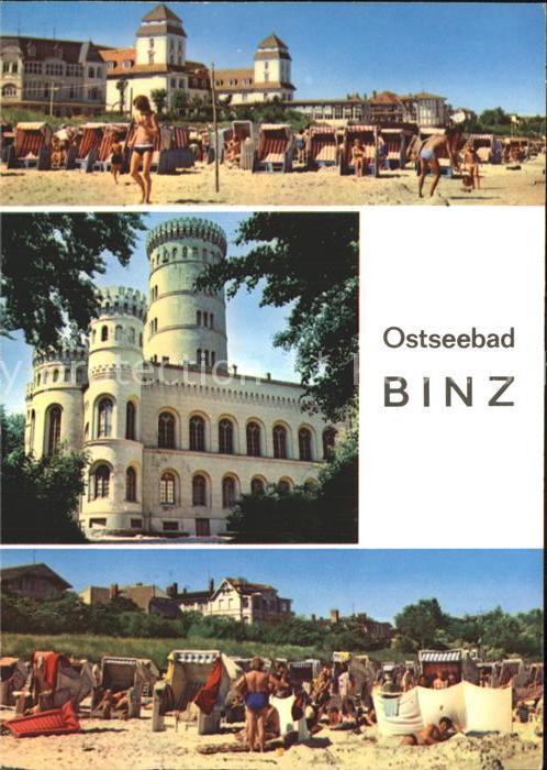 Binz Ruegen Strand Gebäude