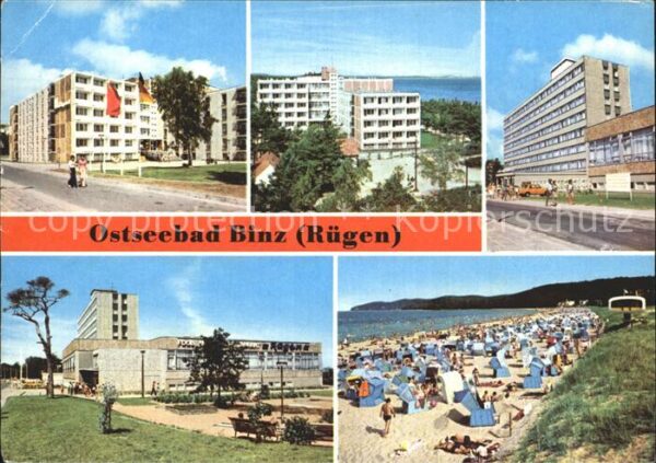 Binz Ruegen FDGB-Erholungsheim Rugard Stubbenkammer
