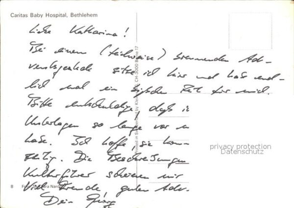 Bethlehem Yerushalayim Caritas Baby Hospital – Bild 2