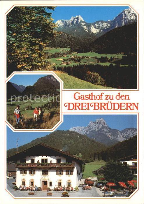 Unken Gasthof Zu den drei Brüdern