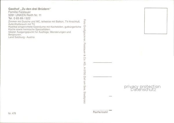 Unken Gasthof Zu den drei Brüdern – Bild 2