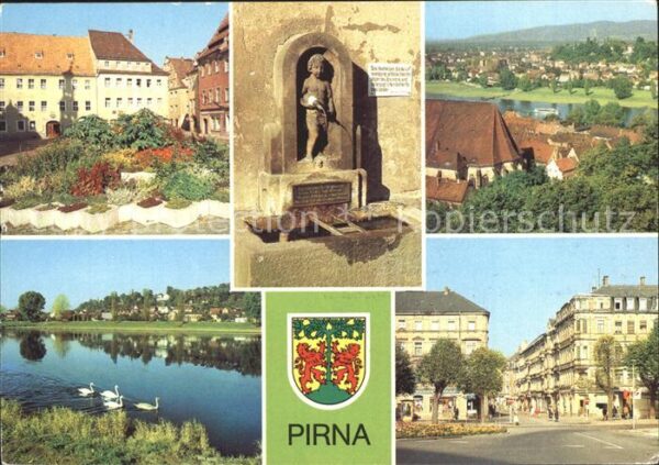 Pirna Markt Erlenpeterbrunnen Copitz