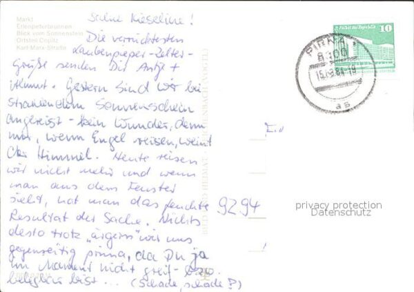 Pirna Markt Erlenpeterbrunnen Copitz – Bild 2