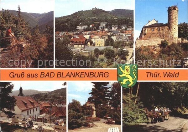 Bad Blankenburg Griesbachfelsen Burgruine Greifenstein