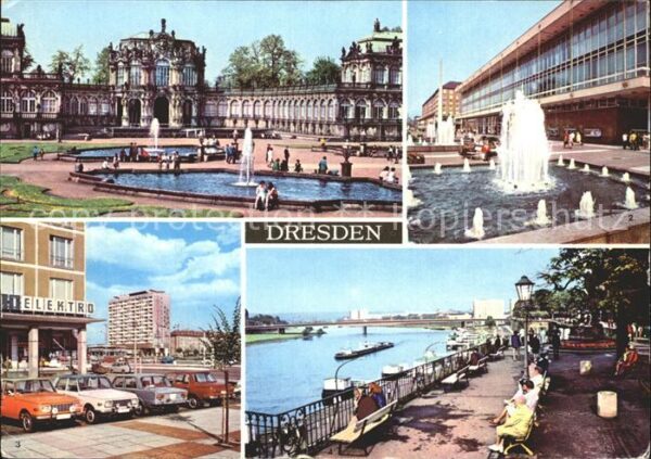 Dresden Zwinger Kulturpalast Pirnaischen Platz