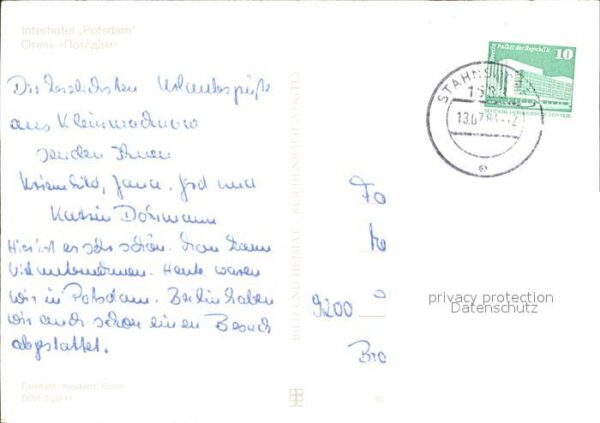 Potsdam Interhotel Potsdam – Bild 2