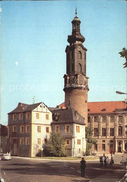 Weimar Thueringen Schlossturm Bastille