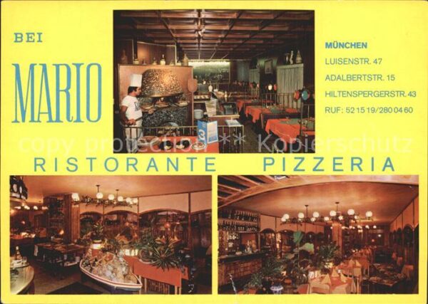 Muenchen Marion Ristorante Pizzeria