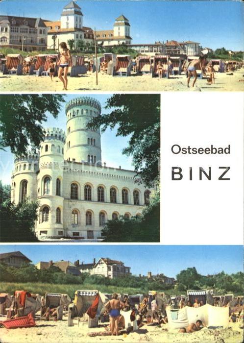 Binz Ruegen Gebäude Strand
