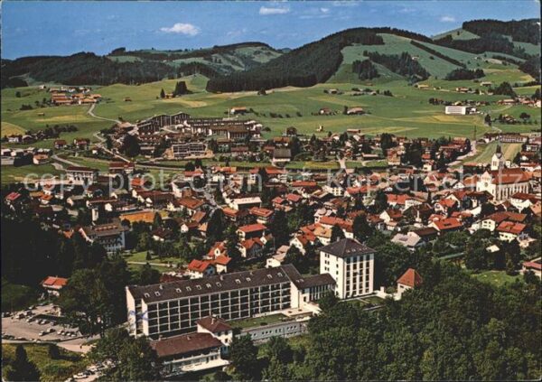 Oberstaufen Schlossbergklinik Fliegeraufnahme