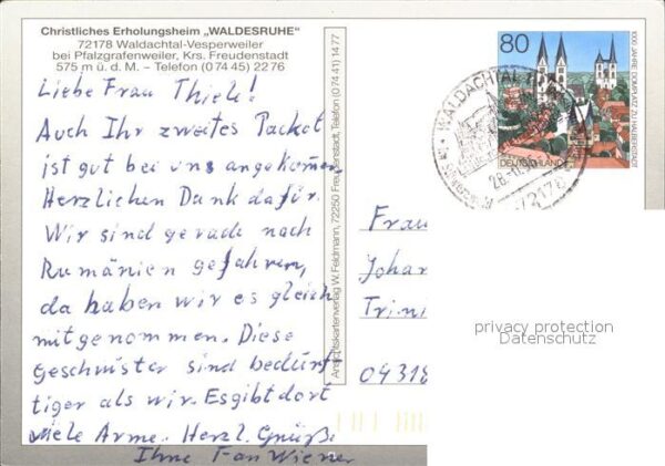 Vesperweiler Erholungsheim Waldesruhe – Bild 2