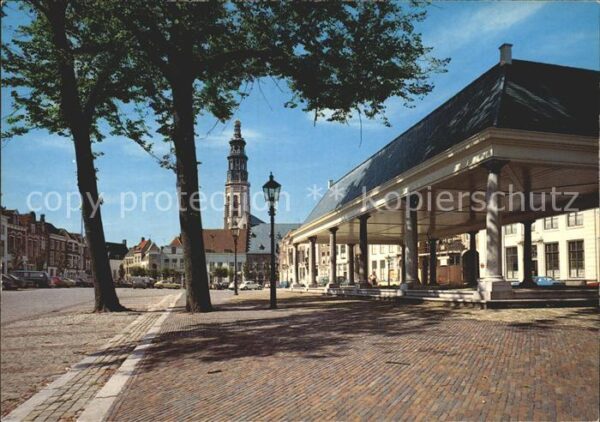 Middelburg Zeeland Damplein graanbeurs