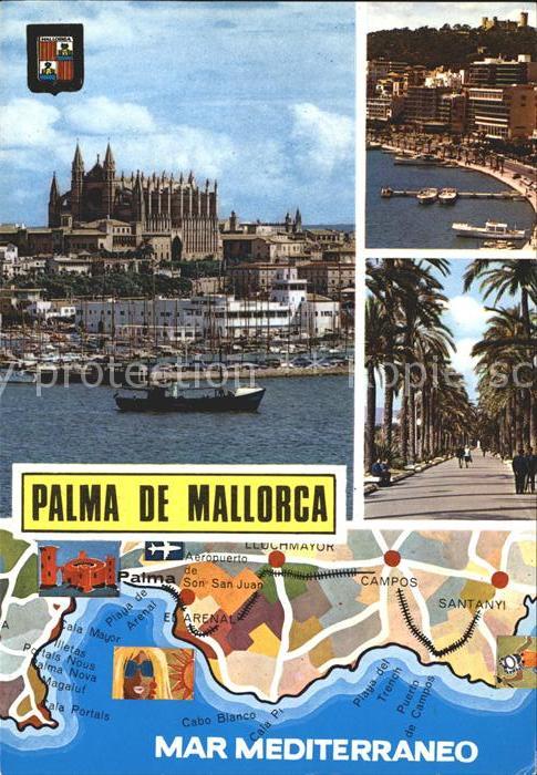 Palma de Mallorca Münster Paseo Martimo Sagrera