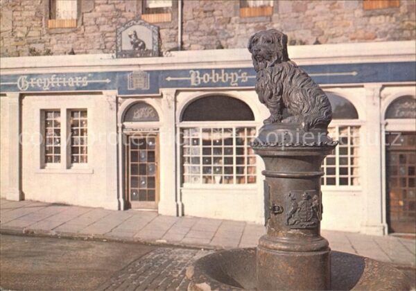 Edinburgh Scotland Greyfriars Bobby Memorial Candlemaker R