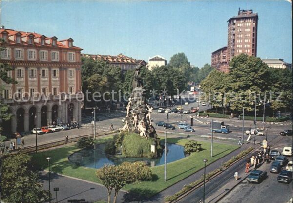 Torino Piazza Statuto Monumento Caduti Traforo