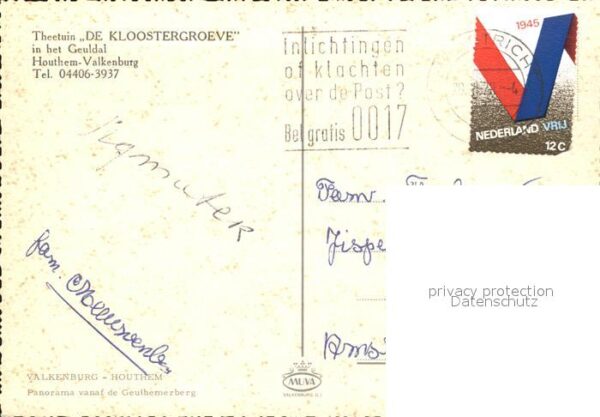 Houthem Niederlande Valkenburg Theetuin De Kloostergroeve – Bild 2