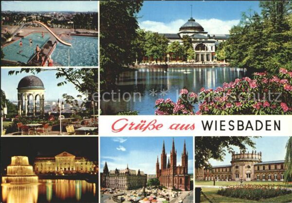 Wiesbaden Schwimmbad Schloss Münster