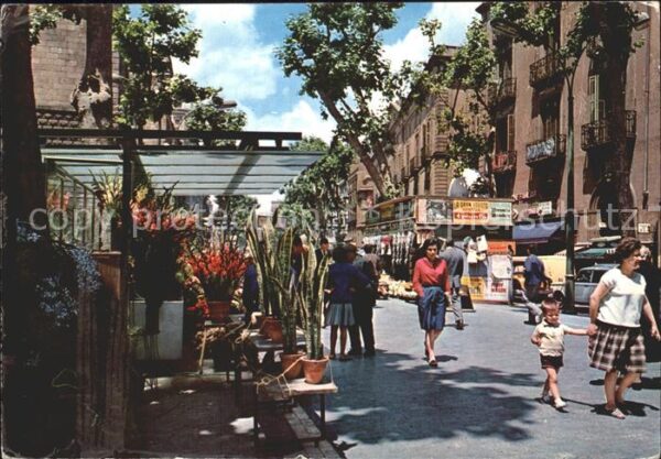 Barcelona Cataluna Ramblas