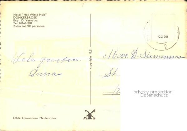 Donkerbroek Hotel Het Witte Huis – Bild 2