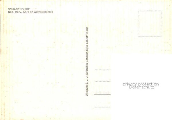 Scharendijke Ned. Herv. Kerk Gemeentehuis – Bild 2