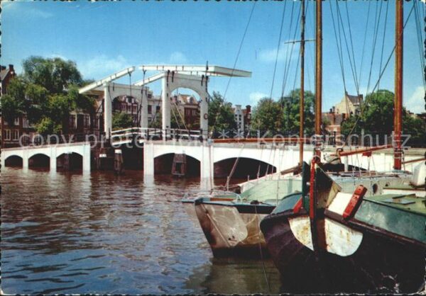 Amsterdam Niederlande Magere Brücke Amstel