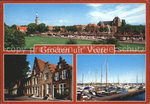Veere Hafen Gebäude