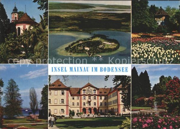 Insel Mainau Schlosskirche Alter Wehrturm Ufergarten