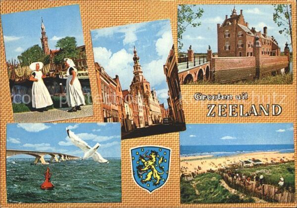 Zeeland Niederlande Möwe Brücke Trachten