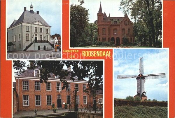 Roosendaal Windmühle Gebäude