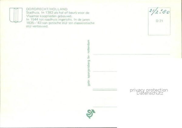 Dordrecht Stadhuis – Bild 2