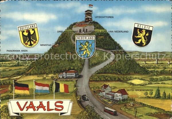 Vaals Uitzichttoren Ministad Aken Grenze Duit