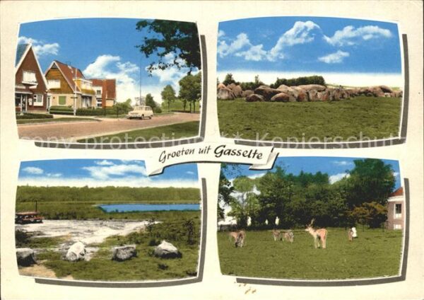 Gasselte Aa en Hunze Hirsche Gebäude