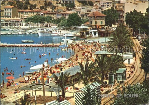 Puerto de Soller Bucht Strand