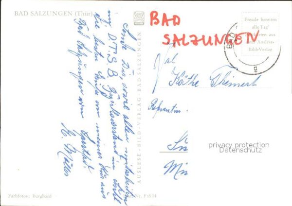 Bad Salzungen Wandelgang Gradierwerk Garten Kurhaus S – Bild 2