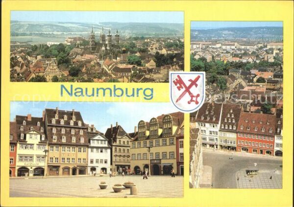 Naumburg Saale Teilansichten Wilh Pieck Platz