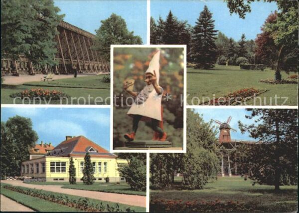 Bad Duerrenberg Gradierwerk Kurhaus Gartenzwerg Park Wi