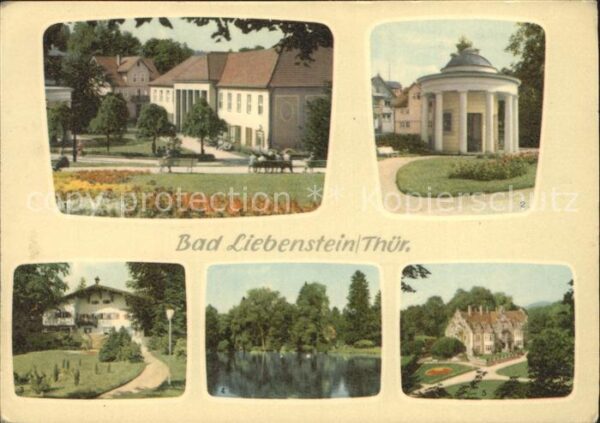 Bad Liebenstein Badehaus Brunnentempel Klubhaus Am Park