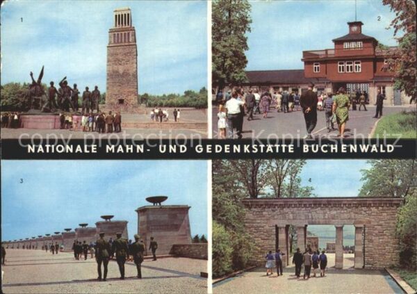Buchenwald Weimar Nationale Gedenkstätte Turm Gruppenplas