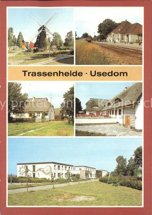 Trassenheide Usedom Mühle Bahnhof Altes Bauernhaus Waldhof